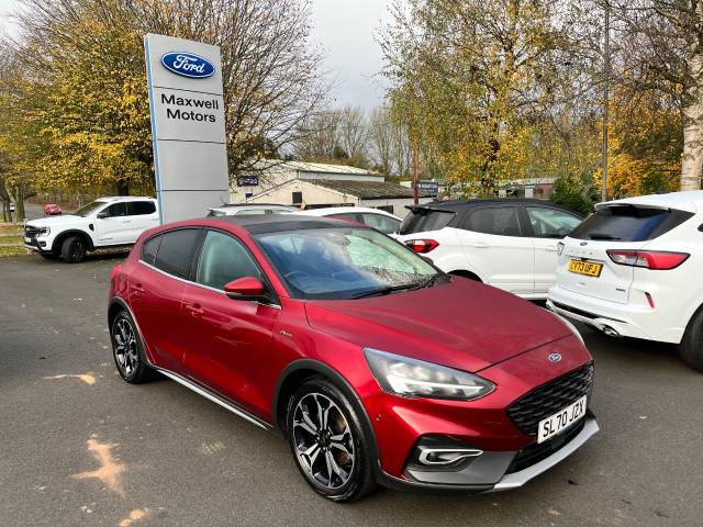 Ford Focus-vignale 1.0 EcoBoost 125 Active X 5dr Hatchback Petrol Red