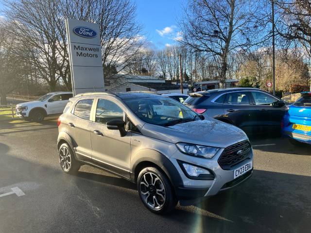 Ford Ecosport 1.0 EcoBoost 125 Active 5dr Hatchback Petrol Silver