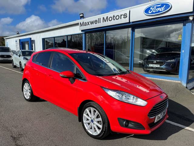 Ford Fiesta 1.0 EcoBoost Titanium - £0 Road Tax Hatchback Petrol Red